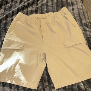 Lululemon Beige Cargo Shorts